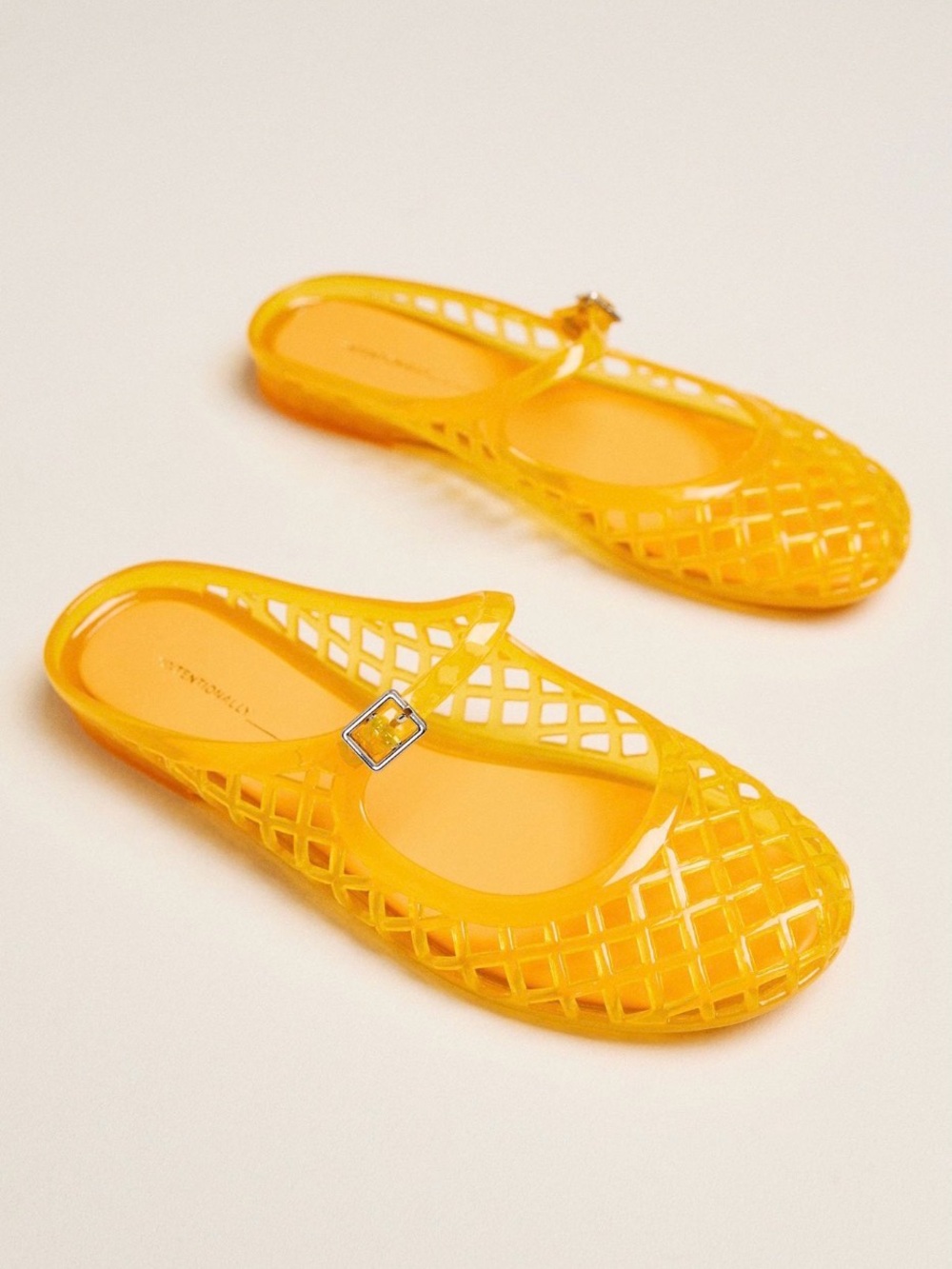 INTENTIONALLY BLANK Cora Jelly Mary Janes - Yellow - from Anthropologie